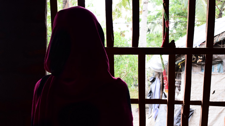 Portrait of 18-year-old Tabassum* who could have been a victim of trafficking, had it not been for the timely intervention of her local Girl Power group. India. *name changed to protect her identity