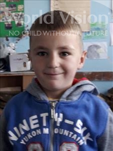 Choose a child to sponsor, like this little boy from Shkodra, Edison age 6
