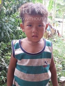 Choose a child to sponsor, like this little boy from Soutr Nikom, Bunsong age 3
