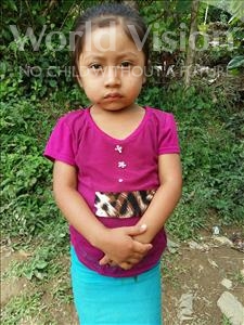 Choose a child to sponsor, like this little girl from Maya, Delcy Esperanza age 3