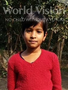 Choose a child to sponsor, like this little girl from Bhojpur, Aditya age 8