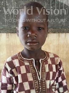 Choose a child to sponsor, like this little boy from Sirba, Bassirou age 6