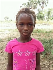 Choose a child to sponsor, like this little girl from Mbella, Seynabou age 10
