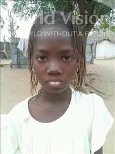 Choose a child to sponsor, like this little girl from Mbella, Adama age 10