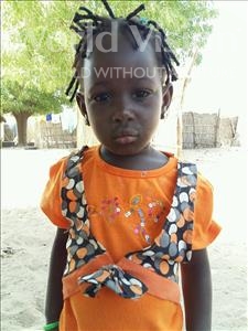 Choose a child to sponsor, like this little girl from Mbella, Amie age 3