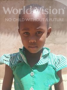 Choose a child to sponsor, like this little girl from Kilimatinde, Merigoleth Charles age 6