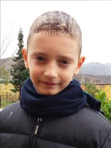 Choose a child to sponsor, like this little boy from Shkodra, Refael age 9