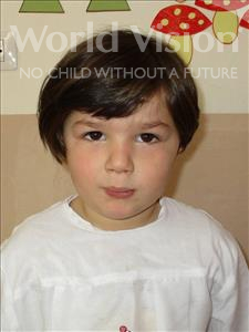 Choose a child to sponsor, like this little girl from Shkodra, Vjola age 5