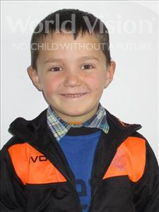 Choose a child to sponsor, like this little boy from Shkodra, Mateo age 4