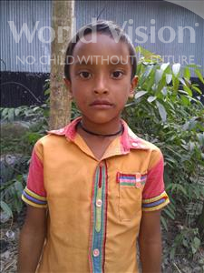Choose a child to sponsor, like this little boy from Ghoraghat, Dipu age 7
