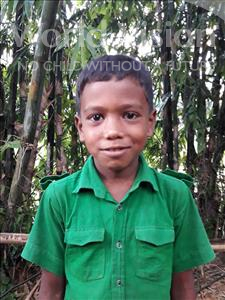 Choose a child to sponsor, like this little boy from Ghoraghat, Morsalin age 9