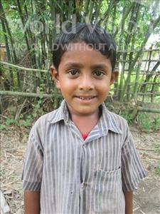 Choose a child to sponsor, like this little boy from Ghoraghat, Md Hossain age 5