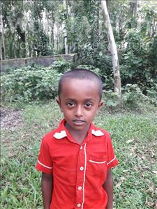 Choose a child to sponsor, like this little boy from Ghoraghat, Abu Sayeed Siyam age 6