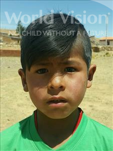 Choose a child to sponsor, like this little boy from Mosoj P'unchay, Richar age 7