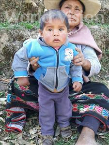 Choose a child to sponsor, like this little boy from Mosoj P'unchay, Hugo David age 1