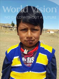 Choose a child to sponsor, like this little boy from Mosoj P'unchay, Beimar age 6