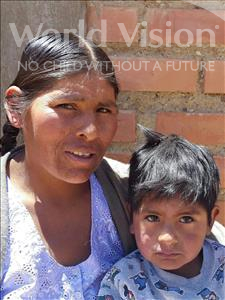 Choose a child to sponsor, like this little boy from Mosoj P'unchay, Brayan age 3