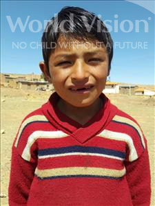 Choose a child to sponsor, like this little boy from Mosoj P'unchay, Pablo age 8