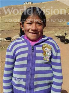 Choose a child to sponsor, like this little girl from Mosoj P'unchay, Tania age 8