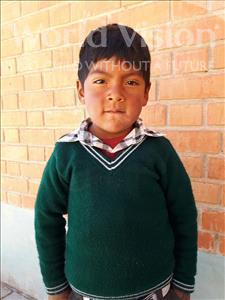 Choose a child to sponsor, like this little boy from Khantati, Ronald age 5