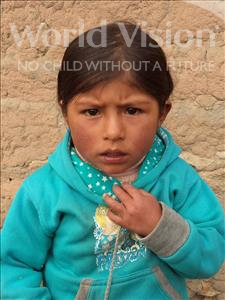 Choose a child to sponsor, like this little girl from Khantati, Rita age 3