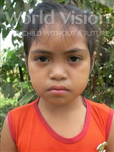 Choose a child to sponsor, like this little girl from Soutr Nikom, Rika age 5