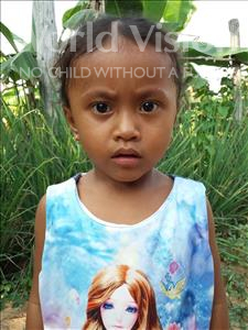 Choose a child to sponsor, like this little girl from Soutr Nikom, Nita age 3