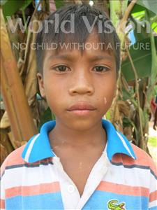 Choose a child to sponsor, like this little boy from Soutr Nikom, Polis age 9