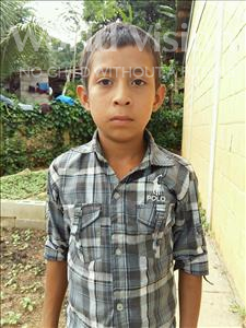 Choose a child to sponsor, like this little boy from Maya, Breily Anael age 11