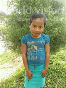 Choose a child to sponsor, like this little girl from Maya, Elida Yojana age 7
