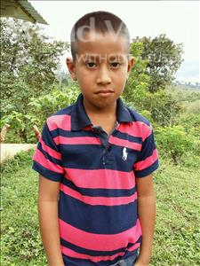Choose a child to sponsor, like this little boy from Maya, Junior Omar age 7