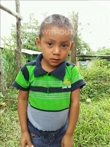Choose a child to sponsor, like this little boy from Maya, Brayan Arnaldo age 3