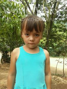 Choose a child to sponsor, like this little girl from Maya, Sindy Mariela age 5
