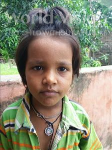 Choose a child to sponsor, like this little girl from Bhojpur, Anjana age 5