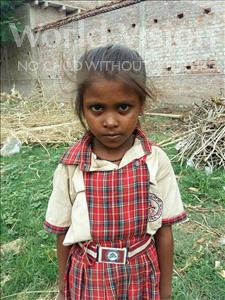 Choose a child to sponsor, like this little girl from Bhojpur, Nandani age 7