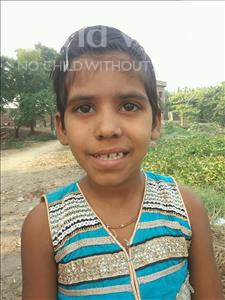 Choose a child to sponsor, like this little girl from Bhojpur, Riya age 8