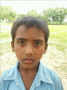 Choose a child to sponsor, like this little boy from Bhojpur, Deep age 6