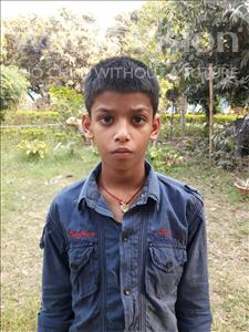 Choose a child to sponsor, like this little boy from Patna, Sunny age 12
