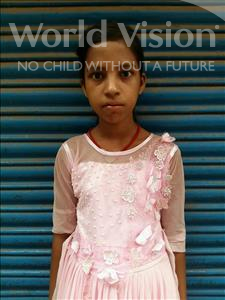 Choose a child to sponsor, like this little girl from Patna, Chanda age 10