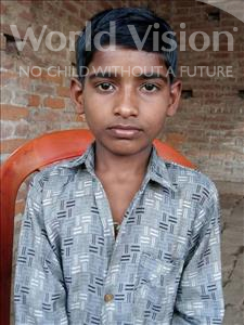 Choose a child to sponsor, like this little boy from Patna, Lucky age 7