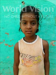 Choose a child to sponsor, like this little girl from Patna, Janhavi age 6