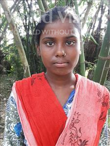 Choose a child to sponsor, like this little girl from Vaishali, Muskan age 11