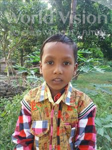 Choose a child to sponsor, like this little boy from Vaishali, Abinash age 6