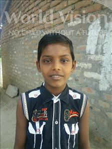 Choose a child to sponsor, like this little boy from Vaishali, Prince age 8