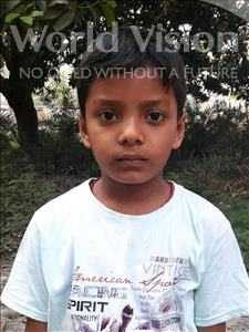 Choose a child to sponsor, like this little boy from Vaishali, Navin Raj age 9