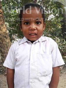 Choose a child to sponsor, like this little boy from Vaishali, Ankush age 4