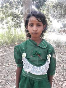 Choose a child to sponsor, like this little girl from Vaishali, Karina age 9