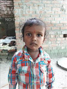 Choose a child to sponsor, like this little boy from Vaishali, Niraj age 3