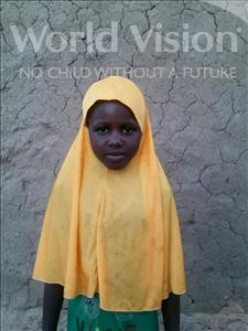 Choose a child to sponsor, like this little girl from Komabangou, Zouera age 10