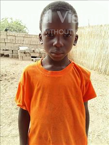 Choose a child to sponsor, like this little boy from Mbella, Ibrahima age 6